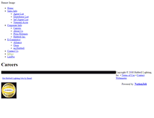 Tablet Screenshot of hubbell-lighting.nationjob.com